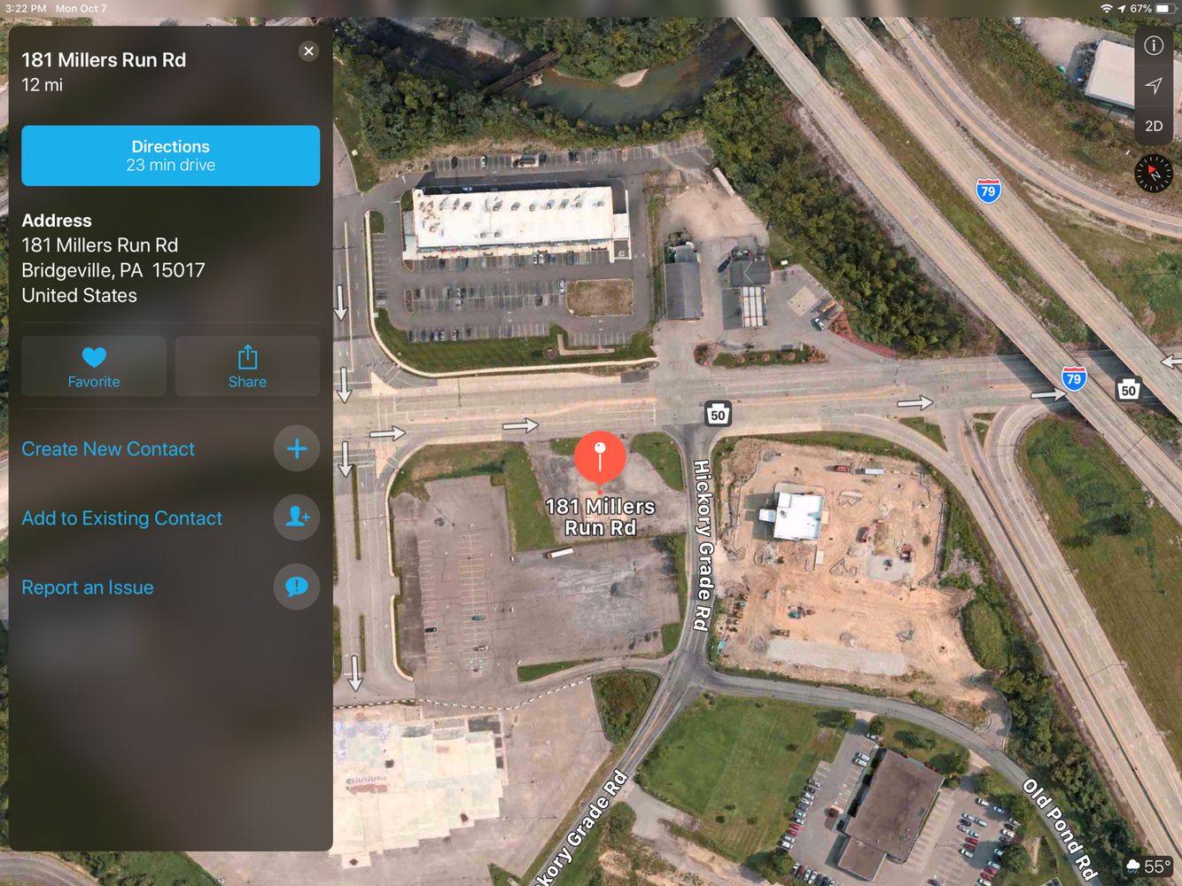 South Fayette Retail Development Opportunity : 181 Millers Run Rd, Bridgeville, PA 15017